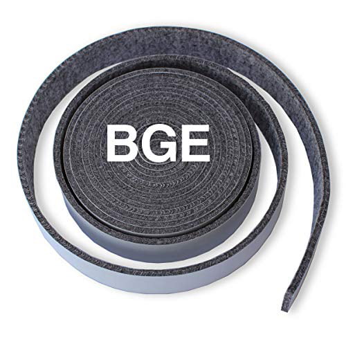 TOTAL CONTROL BBQ Black Replacement for Big Green Egg Gasket LG XL High Heat Self Stick 